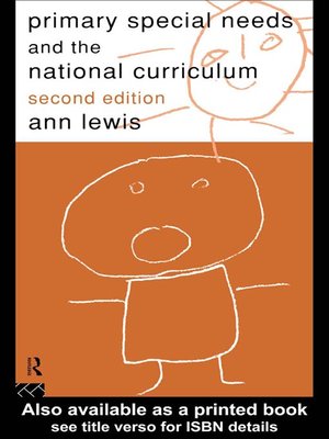 cover image of Primary Special Needs and the National Curriculum